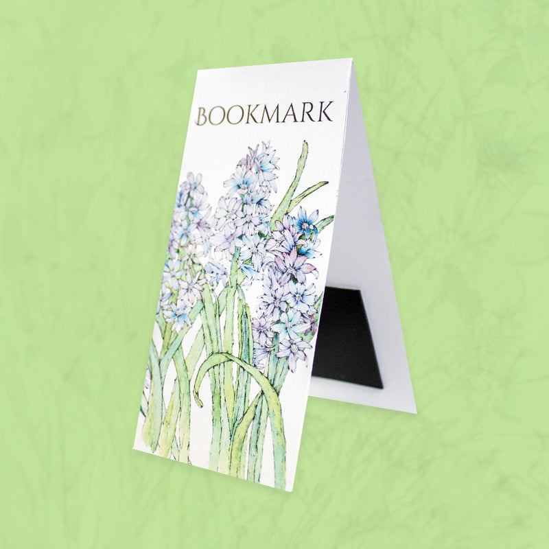 Magnetic Long Bookmark: Hyacinth