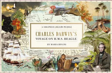 Charles Darwins Voyage 1000 Piece Jigsaw Puzzle