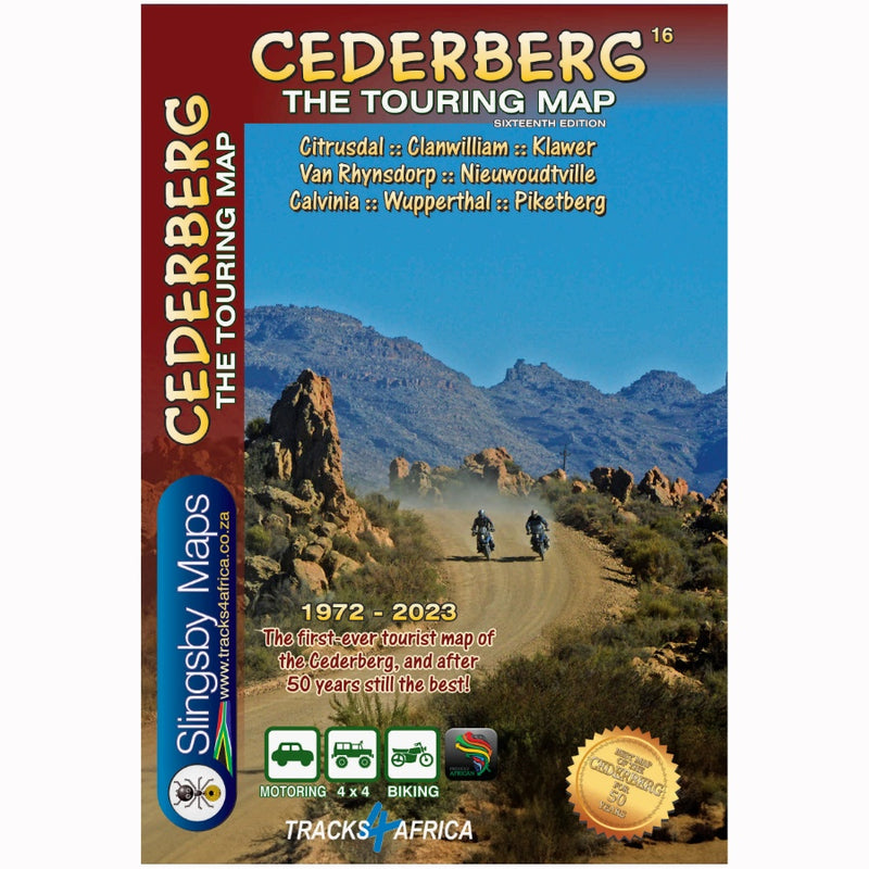 Cederberg: The Touring Map (16th Edition)