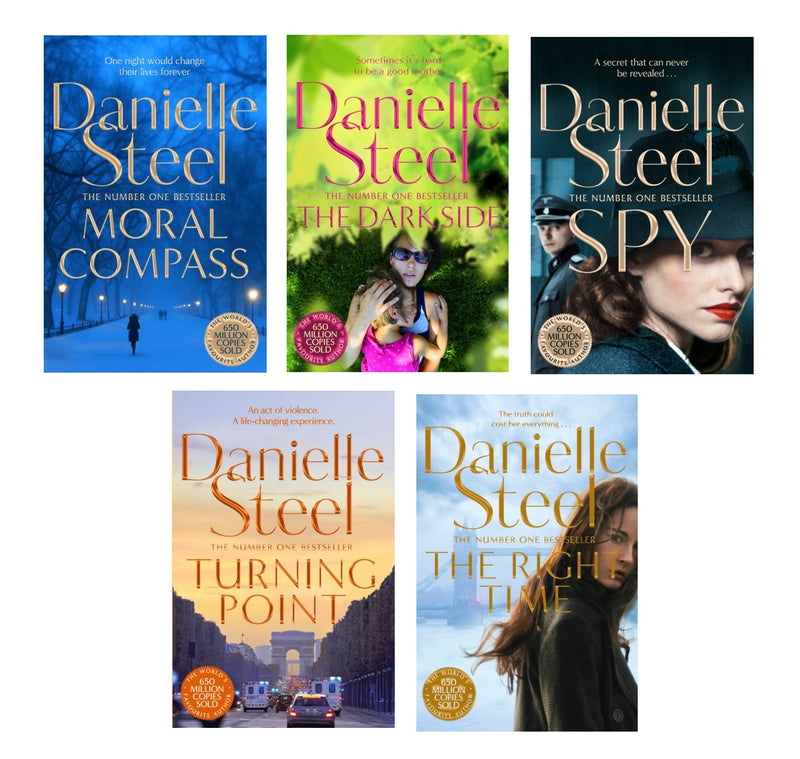 Danielle Steel Passion and Peril - Suspense Romance 5 Book Pack