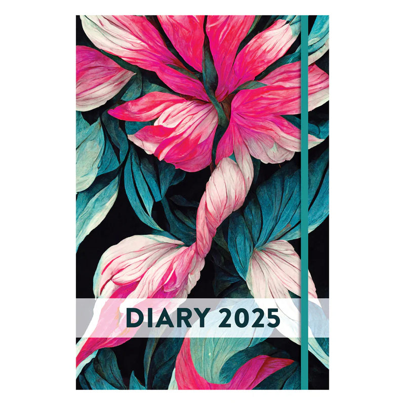 A5 Daily Planner 2025 Twisted Foliage