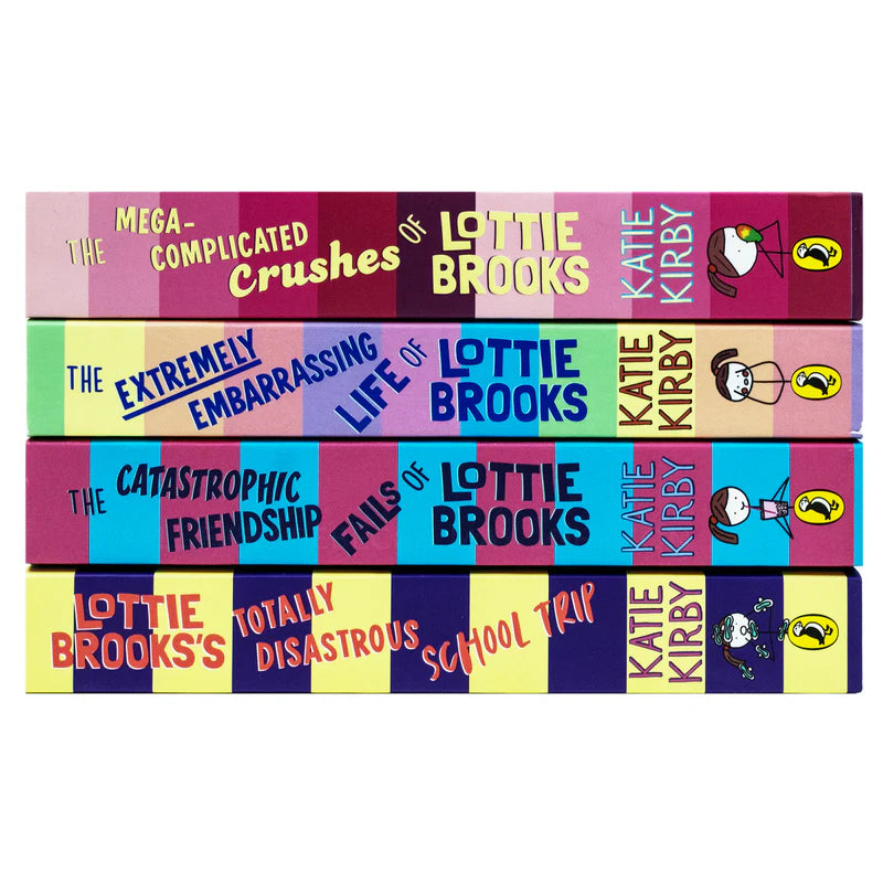 Extremely Embarrassing of Lottie Brooks 4 Book Pack