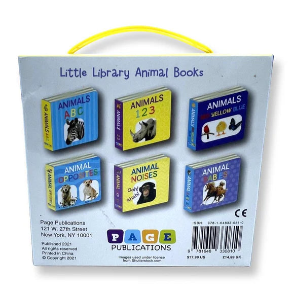 Little Library Animal 6 Book Box Set