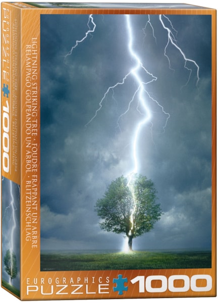 Lighting Striking Tree 1000 Piece Puzzle