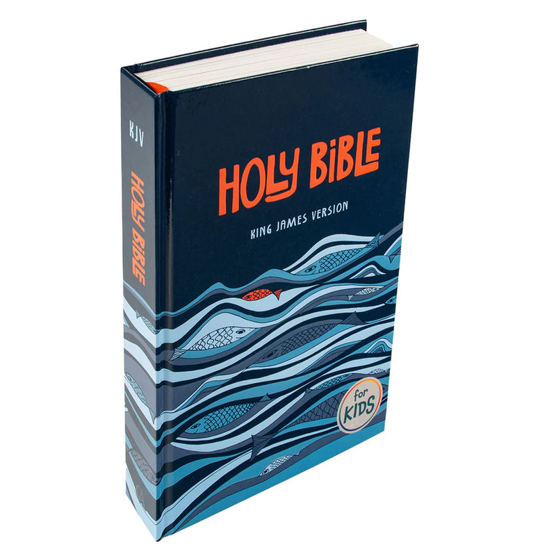 KJV Holy Bible For Kids Blue Ocean Large Print