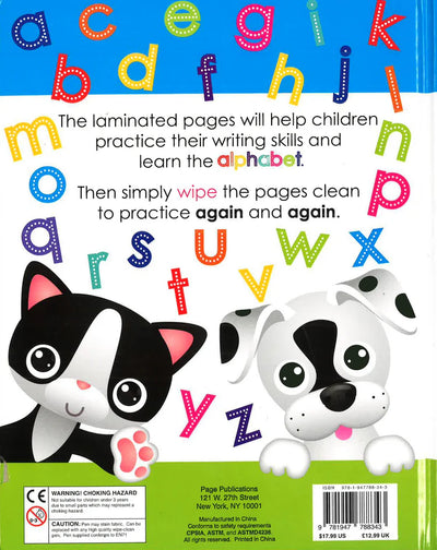 Little Learning Write And Wipe: Alphabet