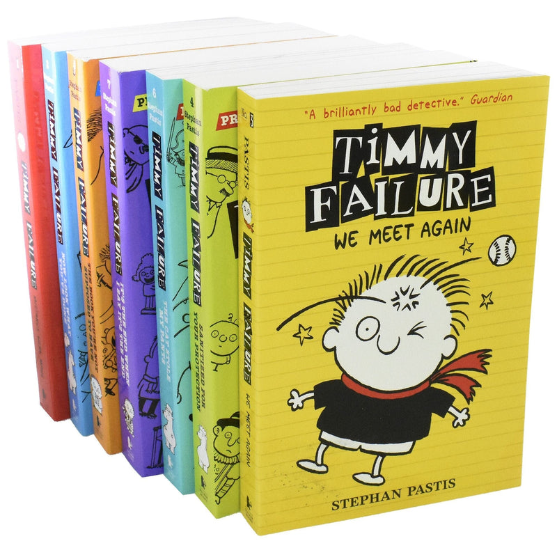 Timmy Failure: The Total Misadventures Collection 7 Book Pack