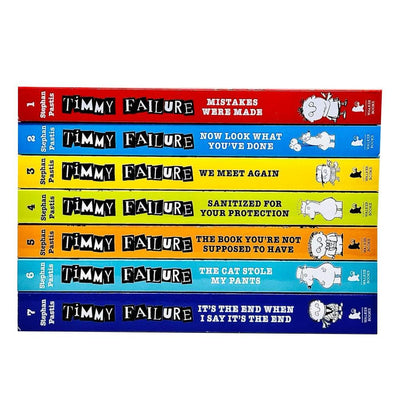 Timmy Failure: The Total Misadventures Collection 7 Book Pack