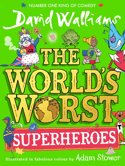 The World’s Worst Superheroes - with reading bag