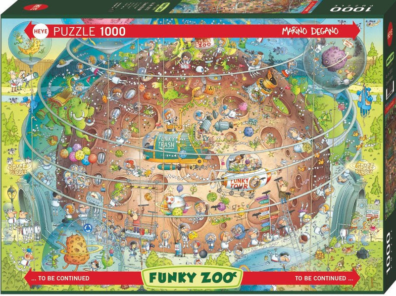 Cosmic Habitat - 1000 Piece Puzzle - Readers Warehouse