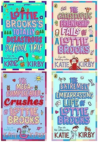 Extremely Embarrassing of Lottie Brooks 4 Book Pack