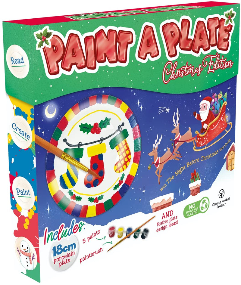 Paint A Plate - Christmas Edition - Readers Warehouse