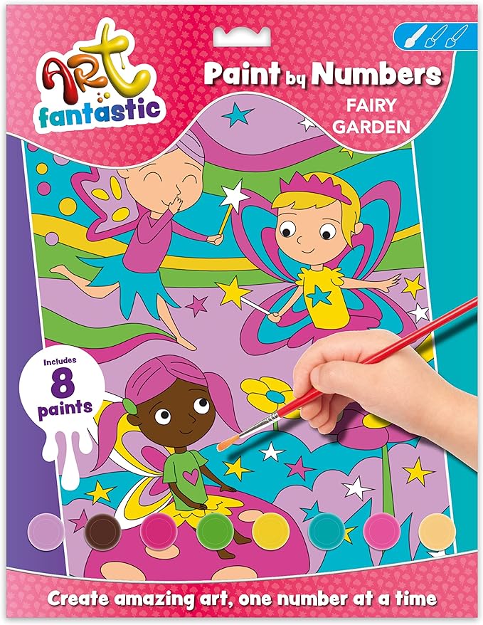 Paint by Numbers Fairy Garden - Readers Warehouse