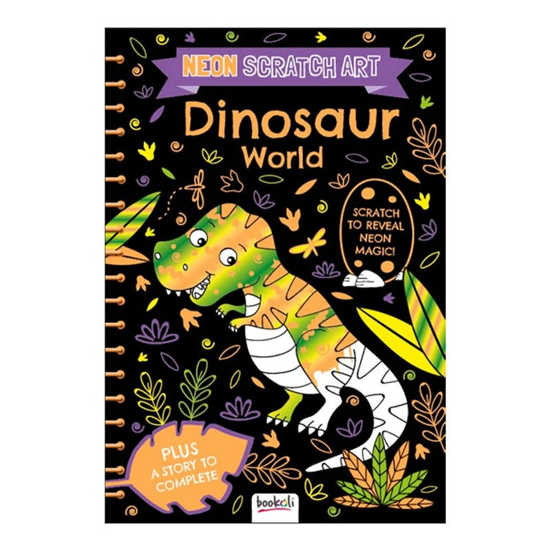 Scratch Art Fun: Dinosaur World - Readers Warehouse