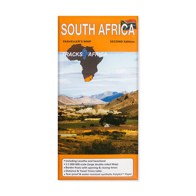 South Africa Paper Map - Readers Warehouse