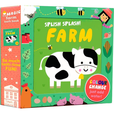 Splish Splash Farm Bath Book - Readers Warehouse