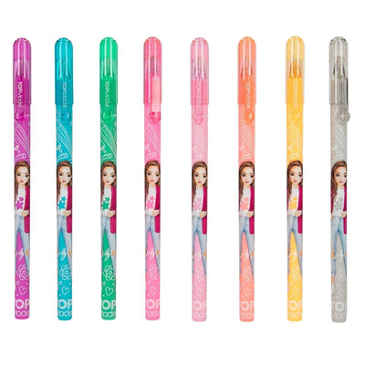 TOPModel Rainbow Glitter Roller Gel Pen Pack