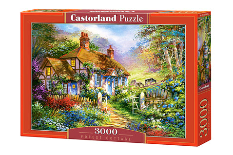 Forest Cottage 3000 Piece Puzzle