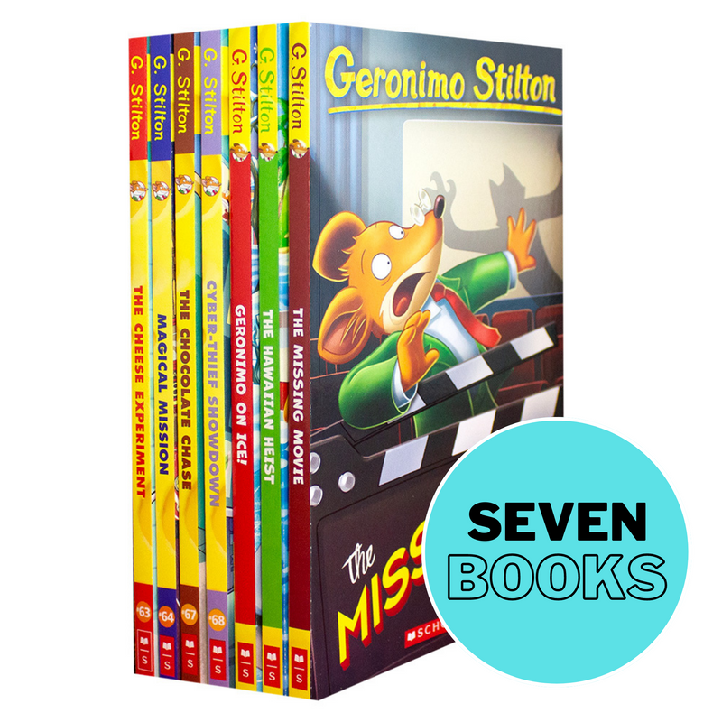 Geronimo Stilton 7 Book Collection 2 Pack