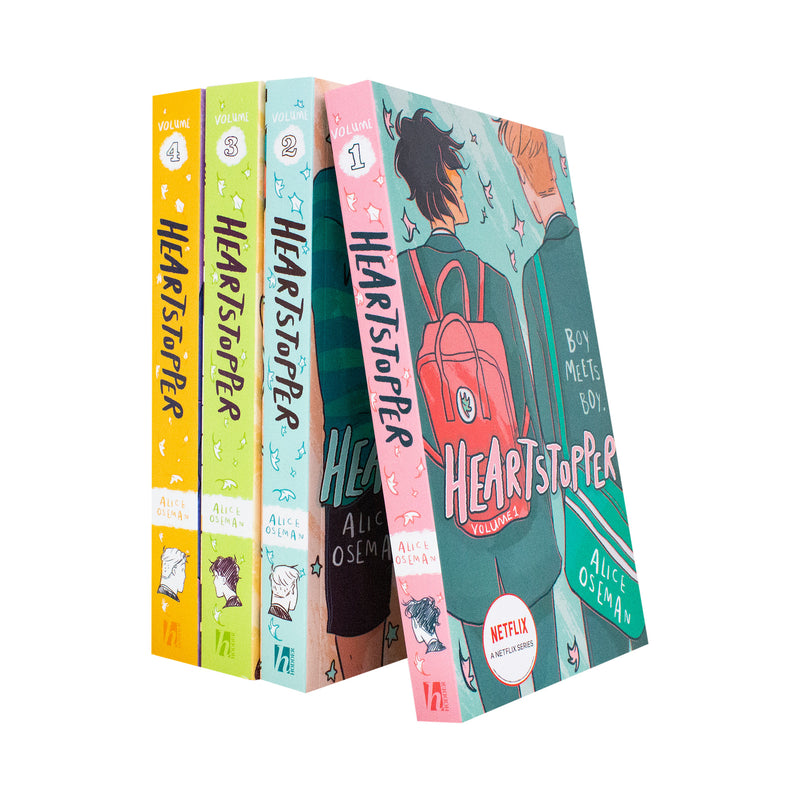 Heartstopper 4 Book Pack