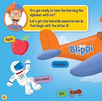 Blippi - Alphabet Fun! - Readers Warehouse