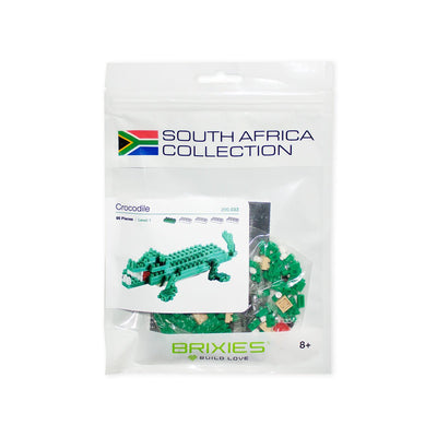 Brixies Construction Set - Crocodile - Readers Warehouse