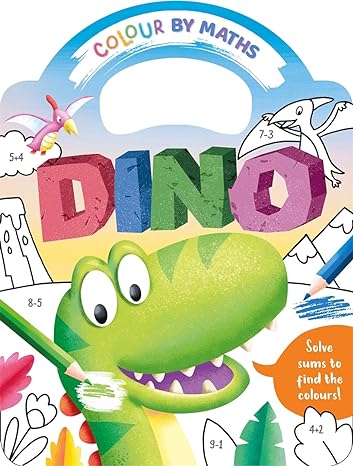 Colour By Maths: Dino - Readers Warehouse