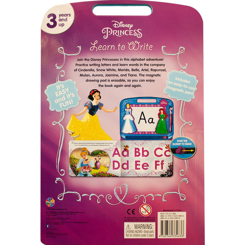 Disney Princess: Learn To Write - Readers Warehouse