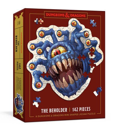 Dungeons & Dragons Mini Shaped Jigsaw Puzzle Box Set - Readers Warehouse