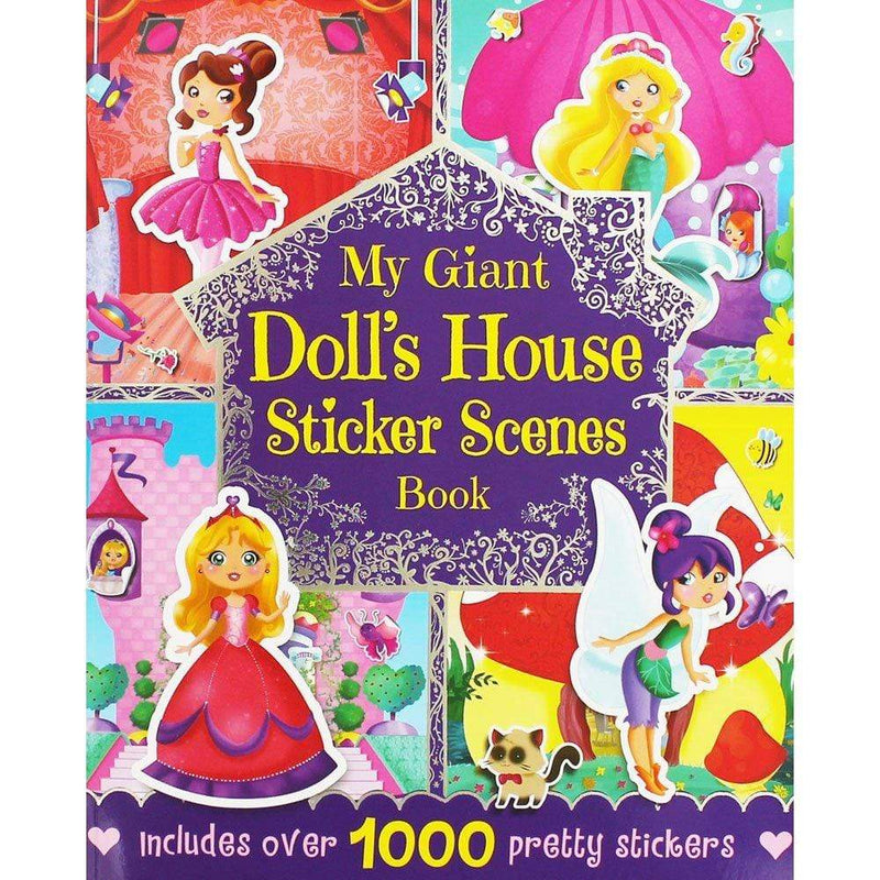 My Giant Dolls House Sticker Scenes Book - Readers Warehouse