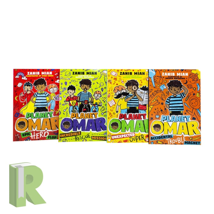 Planet Omar 4 Book Pack Print Books