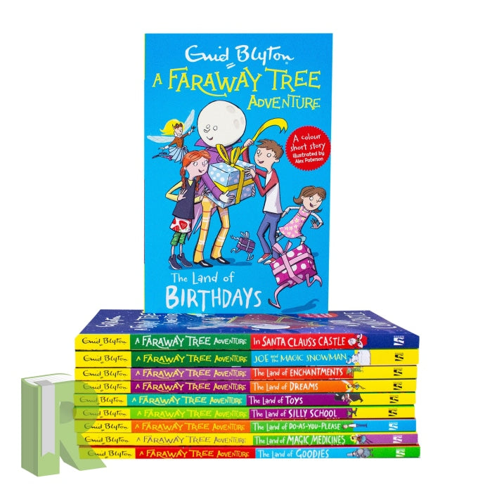 The Faraway Tree Adventures Colour Stories - Complete Collection - 10 Books Box Set - Readers Warehouse