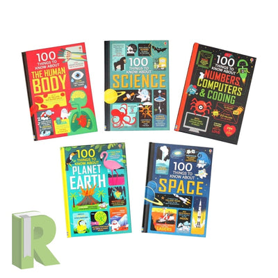 Usborne 100 Things To Know Box-Set - Readers Warehouse