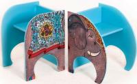 Zawadi The Elephant Twin Chair And StoryBook - Readers Warehouse